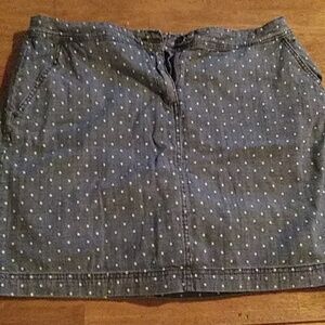 💙Karen Scott denim skirt💙